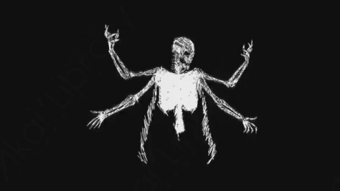 AE模板-卡通手绘骨头骨架动画元素Skeleton_16