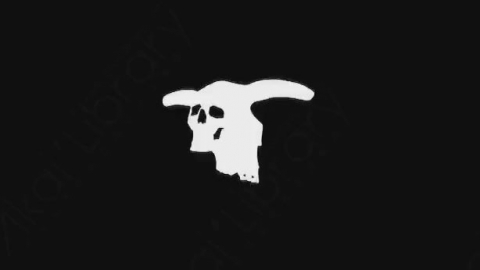 AE模板-卡通手绘骨头头骨动画元素Skull_16