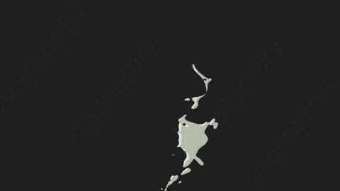 AE模板-卡通手绘液体飞溅元素Liquid_Splash_17