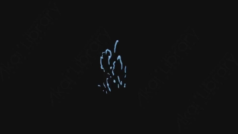 AE模板-卡通手绘液体飞溅元素Squirt_2