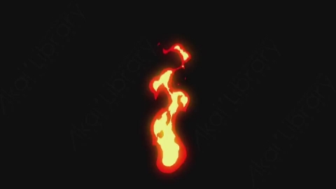 AE模板-卡通火焰燃烧元素Elements_-_Fire_018_Torch_Fireball_Up_Loop_noCT_noRSZ