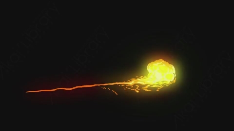 AE模板-卡通手绘动态火焰燃烧元素Fire_18
