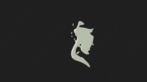 AE模板-卡通手绘液体飞溅元素Liquid_Splash_18