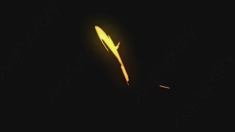 AE模板-卡通手绘动态闪光线条元素Flash_Kick_19