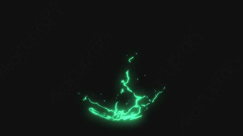 AE模板-卡通手绘能量闪电元素Electric_FX_20