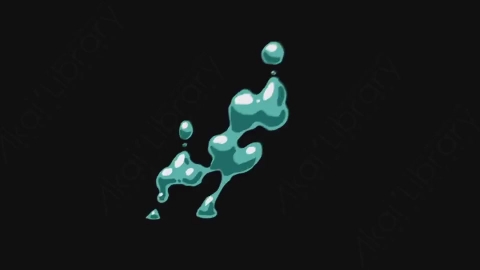 AE模板-卡通手绘动态液体飞溅元素Elements_-_Liquid_021_Splash_Right_noCT_noRSZ