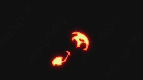 AE模板-卡通手绘火焰燃烧元素Fire_19