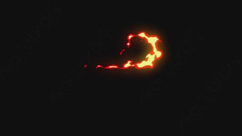 AE模板-卡通火焰燃烧元素Elements_-_Fire_021_Trail_Right_noCT_noRSZ