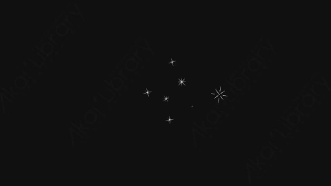 AE模板-卡通手绘魔法粒子元素Stars
