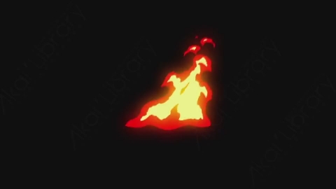 AE模板-卡通火焰燃烧元素Elements_-_Fire_022_Up_Loop_noCT_noRSZ