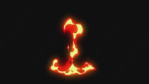AE模板-卡通火焰燃烧元素Elements_-_Fire_024_Hit_Shot_Up_noCT_noRSZ