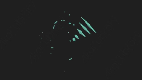 AE模板-卡通手绘运动线条液体飞溅元素Liquid_Stroke_24