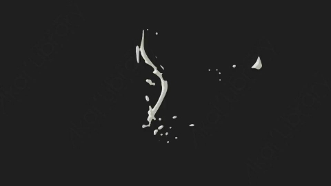 AE模板-卡通手绘液体飞溅元素Liquid_Splash_25