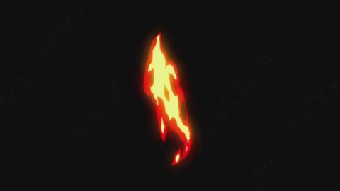 AE模板-卡通火焰燃烧元素Elements_-_Fire_027_Slash_Up_noCT_noRSZ