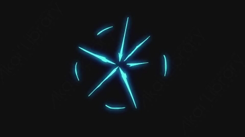 AE模板-卡通手绘能量能源爆炸元素Sprite_pop4