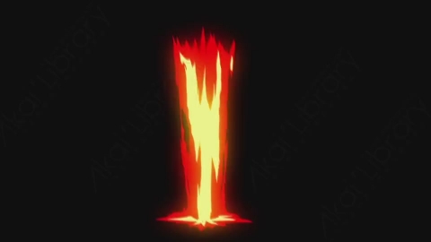 AE模板-卡通火焰燃烧元素Elements_-_Fire_028_Ray_Shot_Up_noCT_noRSZ