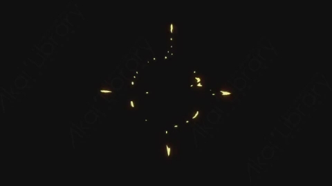 AE模板-卡通手绘动态火花元素Elements_-_Sparks_032_Hit_Star_Explosion_Radial_noCT_noRSZ