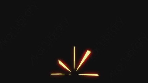AE模板-卡通手绘动态火花元素Elements_-_Sparks_033_Hit_Explosion_Shot_Up_noCT_noRSZ