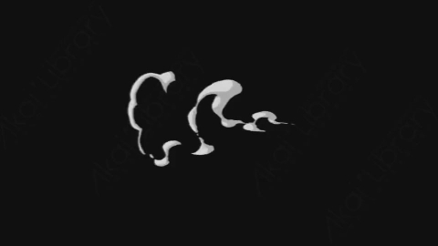 AE模板-卡通手绘动态烟雾元素Elements_-_Smoke_035_Hit_Left_noCT_noRSZ
