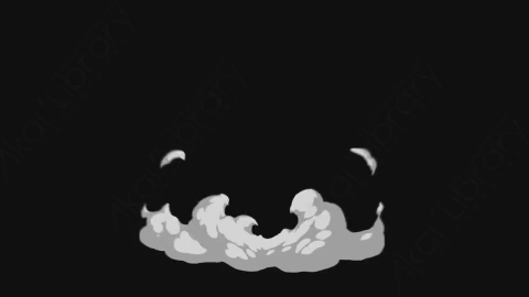 AE模板-卡通手绘动态烟雾元素Elements_-_Smoke_040_Ray_Up_Loop_noCT_noRSZ