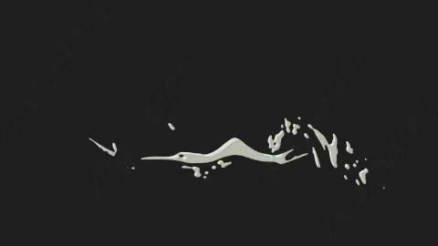 AE模板-卡通手绘液体飞溅元素Liquid_Splash_34
