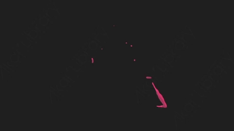 AE模板-卡通手绘运动线条液体飞溅元素Liquid_Stroke_33
