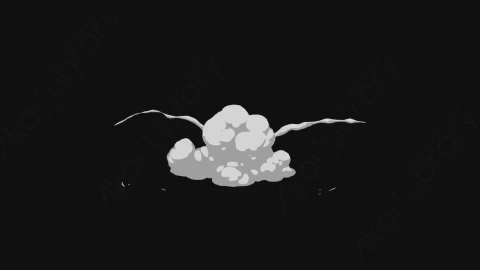 AE模板-卡通手绘动态烟雾元素Elements_-_Smoke_041_Explosion_Up_MIX_noCT_noRSZ