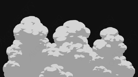 AE模板-卡通手绘动态烟雾元素Elements_-_Smoke_043_Explosion_Up_noCT_noRSZ