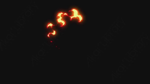 AE模板-卡通火焰燃烧元素Elements_-_Fire_039_Radial_noCT_noRSZ