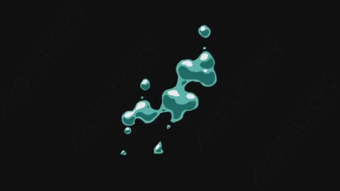 AE模板-卡通手绘动态液体飞溅元素Elements_-_Liquid_040_Splash_Up_noCT_noRSZ