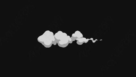 AE模板-卡通手绘动态烟雾元素Elements_-_Smoke_051_Trail_Right_noCT_noRSZ