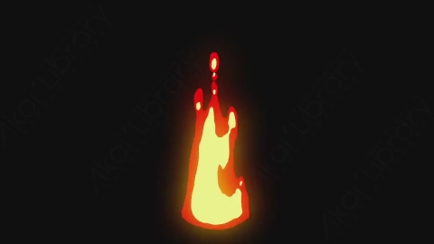 AE模板-卡通火焰燃烧元素Elements_-_Fire_042_Splash_Up_noCT_noRSZ