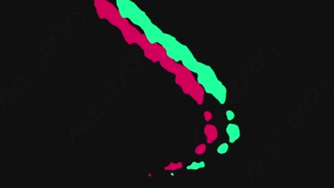 AE模板-卡通手绘液体飞溅元素Liquid_Lines_2_23