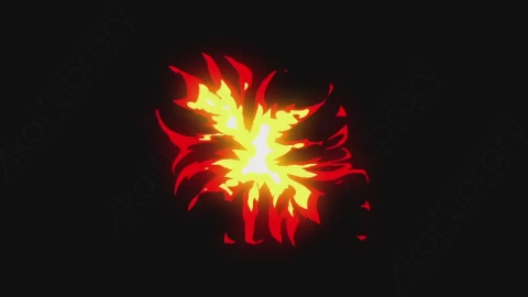 AE模板-卡通火焰燃烧元素Elements_-_Fire_050_Explosion_Radial_noCT_noRSZ