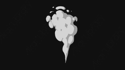 AE模板-卡通手绘动态烟雾元素Elements_-_Smoke_065_Up_Loop_noCT_noRSZ