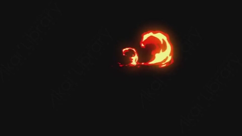 AE模板-卡通火焰燃烧元素Elements_-_Fire_060_Flamethrower_Right_MIX_noCT_noRSZ