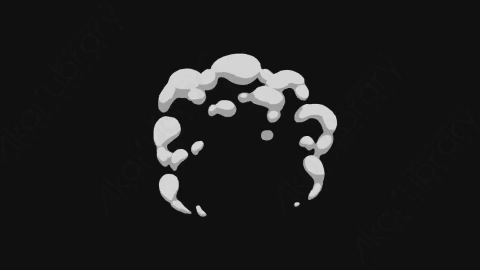 AE模板-卡通手绘动态烟雾元素Elements_-_Smoke_068_Radial_noCT_noRSZ
