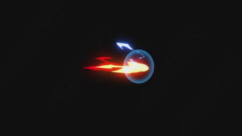 AE模板-卡通火焰燃烧元素Elements_-_Fire_061_Projectile_Right_Loop_MIX_noCT_noRSZ