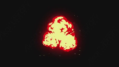 AE模板-卡通火焰燃烧元素Elements_-_Fire_063_Explosion_Radial_MIX_noCT_noRSZ