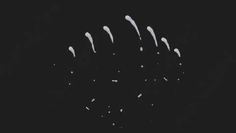 AE模板-卡通手绘运动线条液体飞溅元素Liquid_Stroke_59