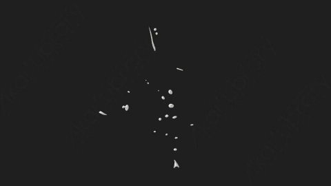AE模板-卡通手绘液体飞溅元素Liquid_Splash_60
