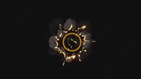 AE模板-卡通手绘动态火花元素Elements_-_Sparks_090_Explosion_Radial_MIX_noCT_noRSZ