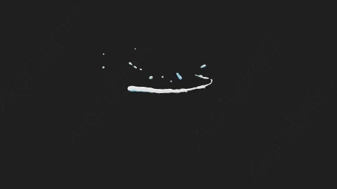 AE模板-卡通手绘运动线条液体飞溅元素Liquid_Stroke_66