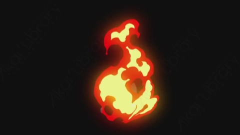 AE模板-卡通火焰燃烧元素Elements_-_Fire_084_Torch_Fireball_Up_MIX_noCT_noRSZ