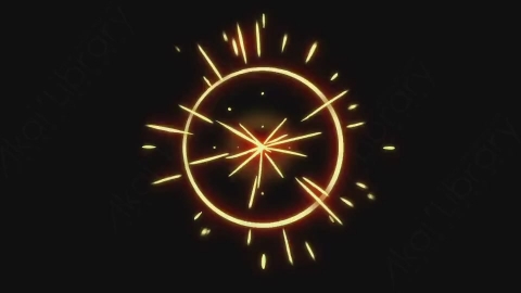 AE模板-卡通手绘动态火花元素Elements_-_Sparks_097_Explosion_Hit_Radial_MIX_noCT_noRSZ