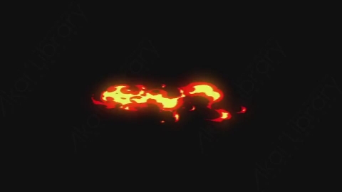 AE模板-卡通火焰燃烧元素Elements_-_Fire_087_Torch_Fireball_Left_MIX_noCT_noRSZ