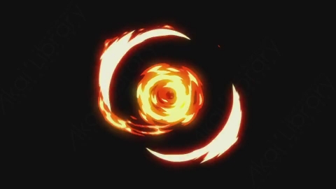 AE模板-卡通火焰燃烧元素Elements_-_Fire_089_Hit_Radial_MIX_noCT_noRSZ