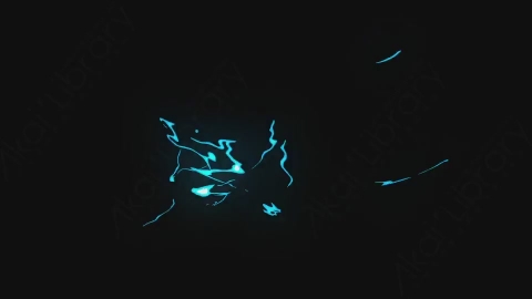 AE模板-卡通手绘动态闪电能量元素Electricity_(G2)_29