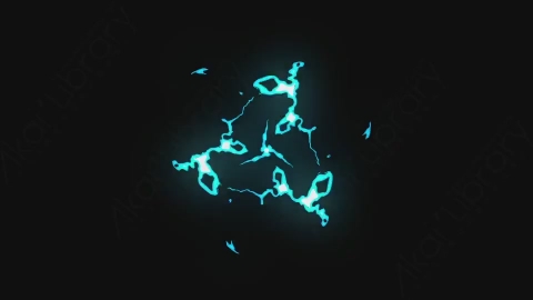 AE模板-卡通手绘动态闪电能量元素Electricity_(G2)_31