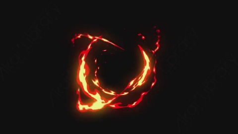 AE模板-卡通火焰燃烧元素Elements_-_Fire_093_Charge_Radial_MIX_noCT_noRSZ